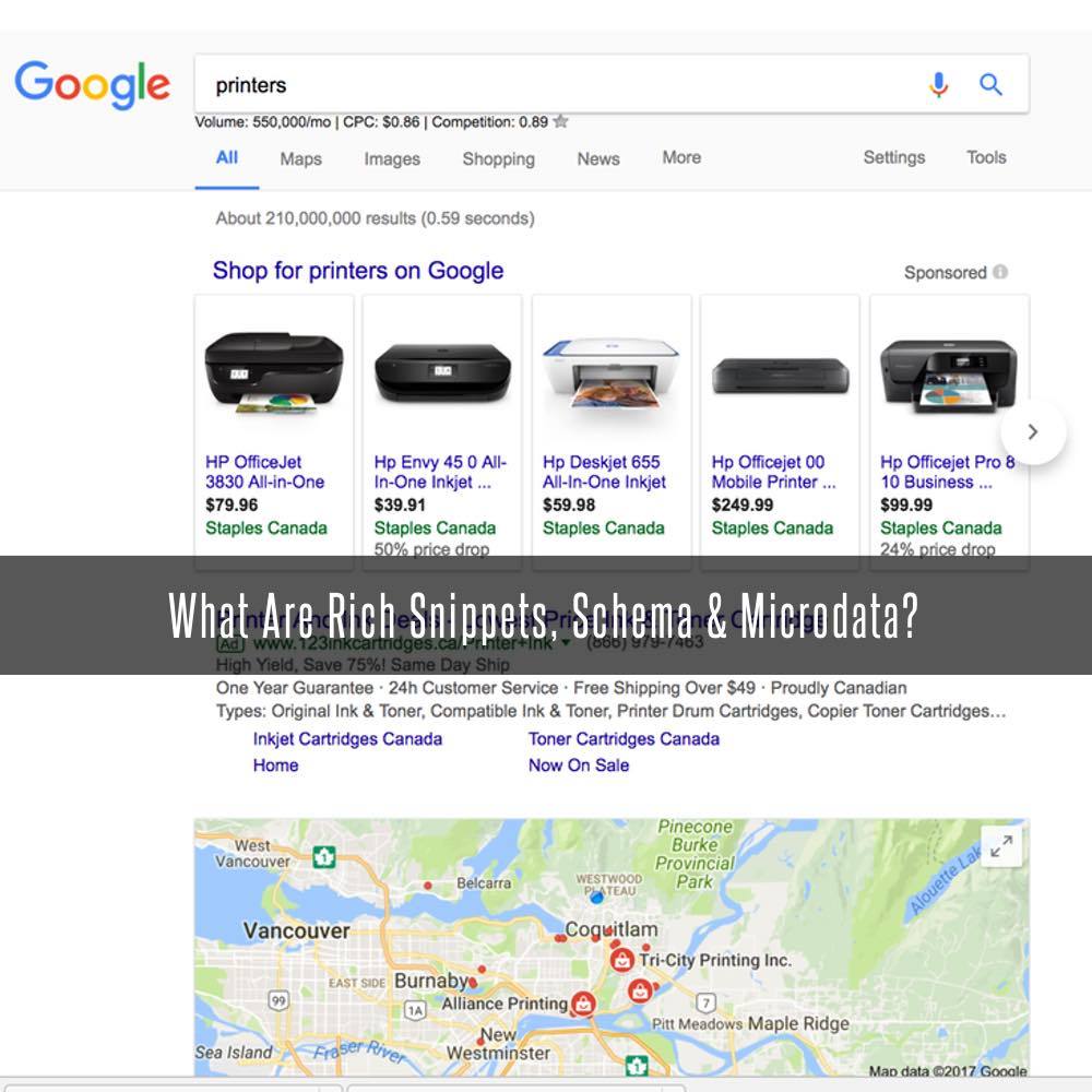 what are rich snippets schema and microdata