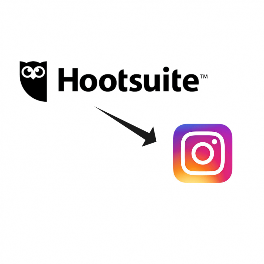 Hootsuite and Instagram logo