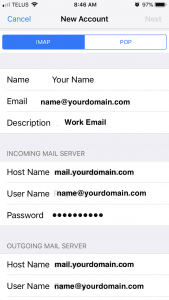 iphone imap settings 169x300 1