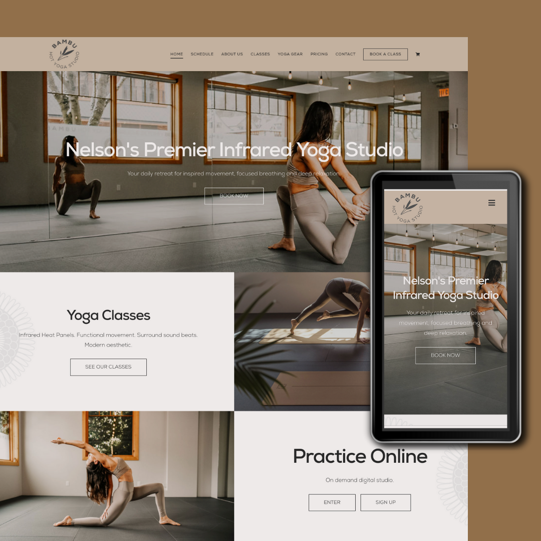 Bambu Hot Yoga - Stigan Media Web Design & Digital SEO Agency