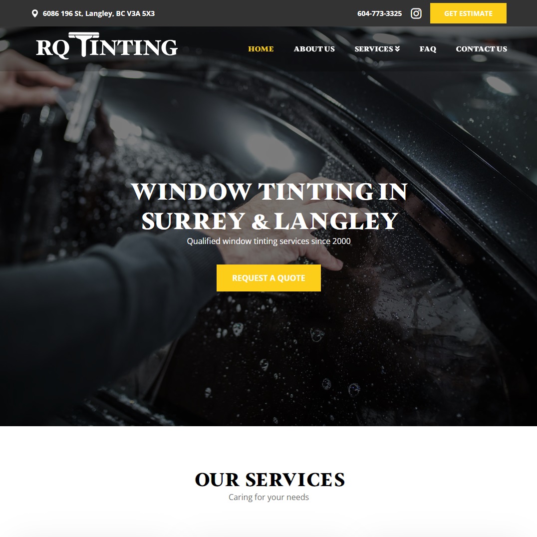 Websites We Have Built in Surrey