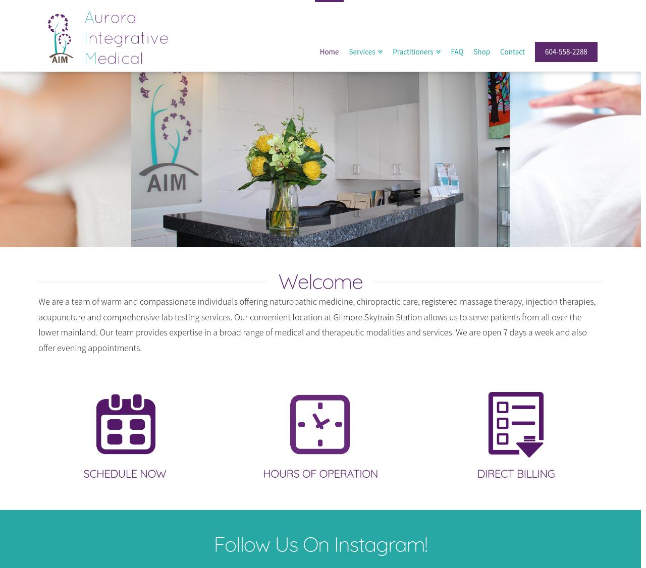 Medical Website for Burnaby, BC