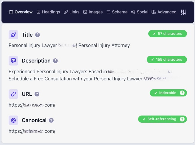 On-Page SEO for Personal Injury Law Firms